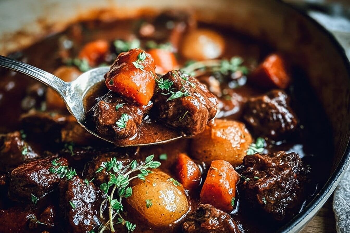 Beef Bourguignon Recipe Easy Steps For Classic French Stew