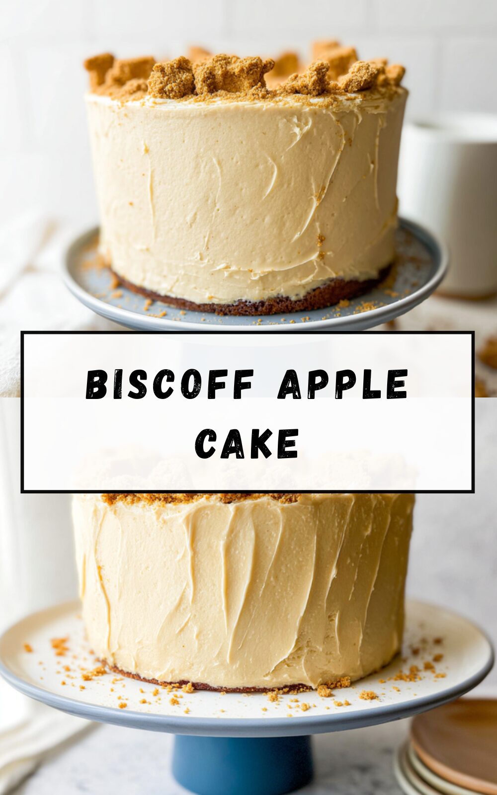Biscoff Apple Cake