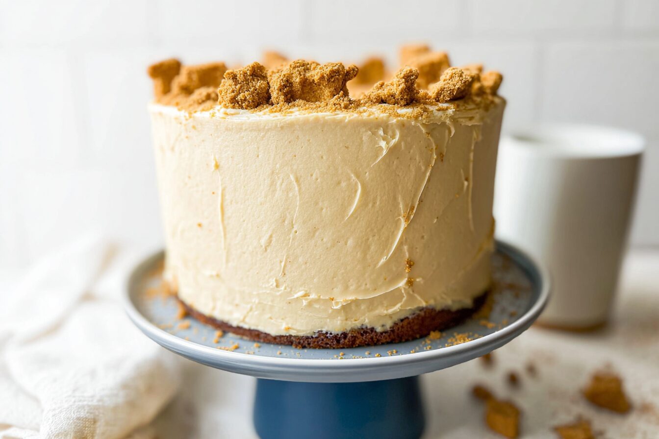 Biscoff Apple Cake