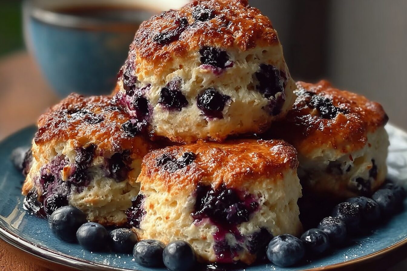 Blueberry Biscuits