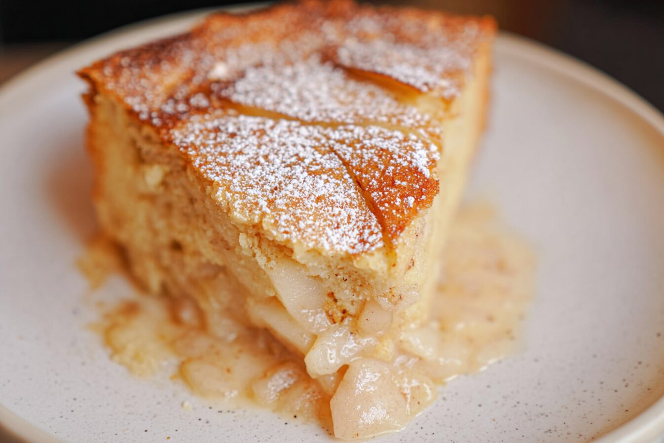 Brown Butter Pear Cake
