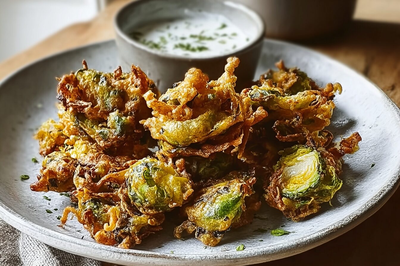 Brussels Sprouts Bhajis