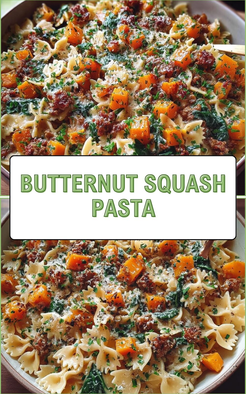 Butternut Squash Pasta