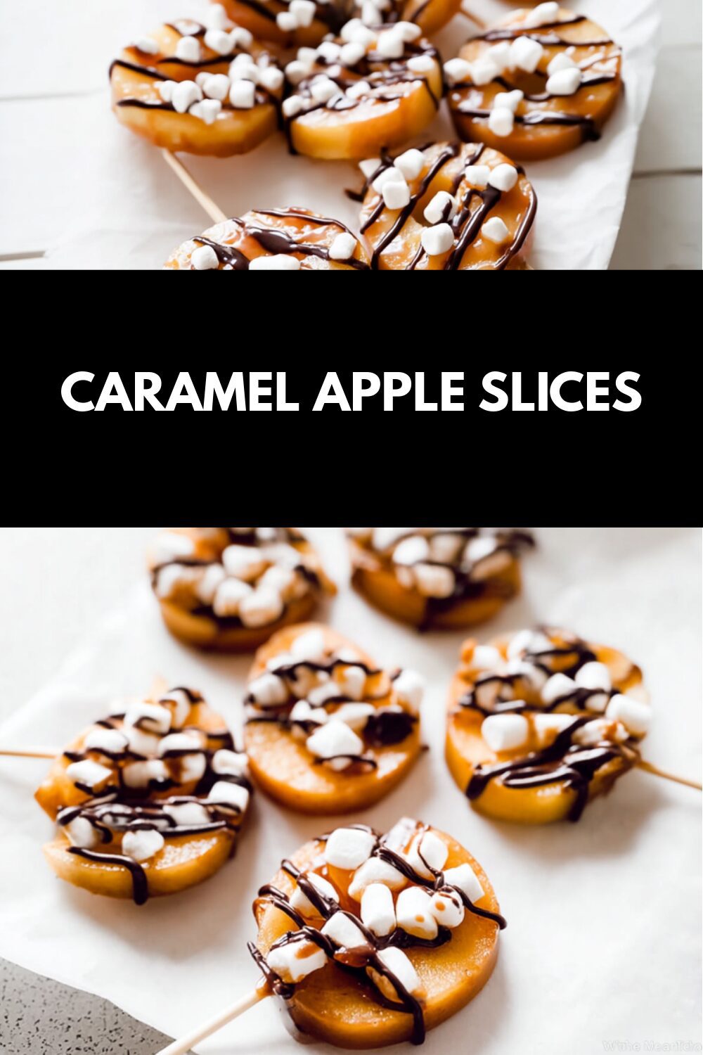 Caramel Apple Slices