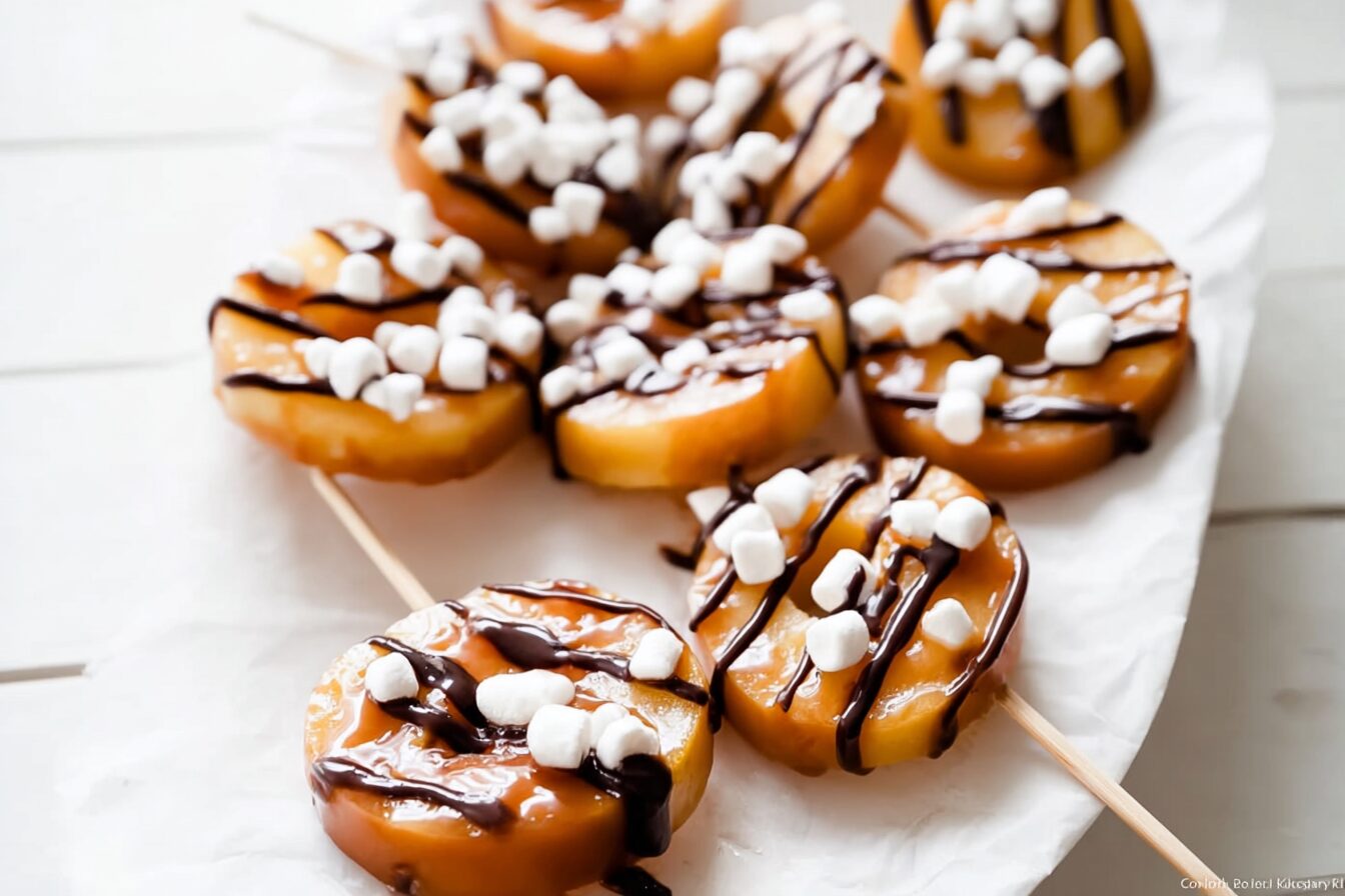 Caramel Apple Slices
