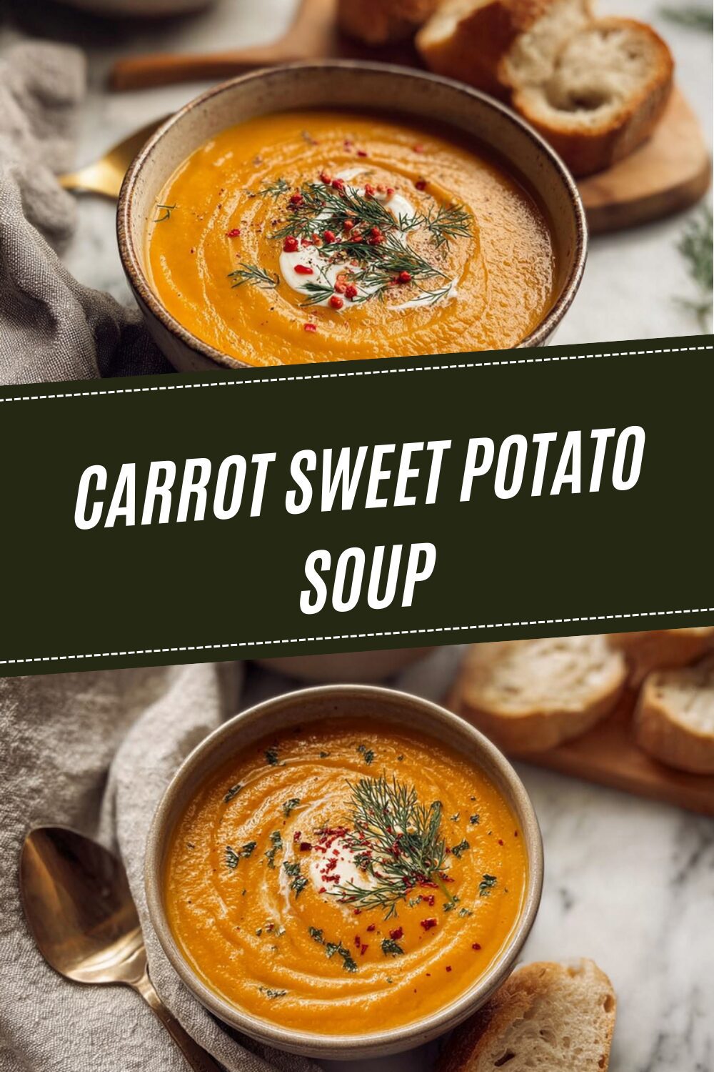 Carrot Sweet Potato Soup