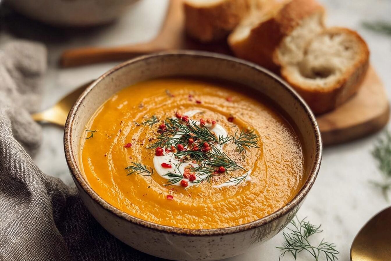 Carrot Sweet Potato Soup