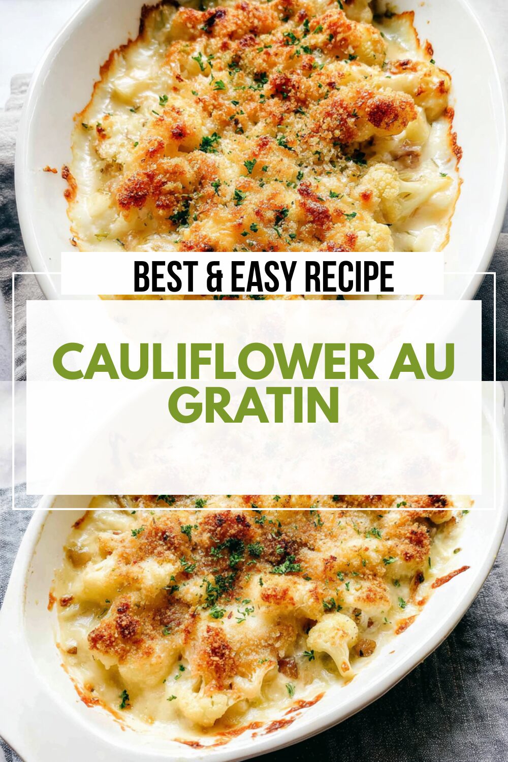 Cauliflower Au Gratin