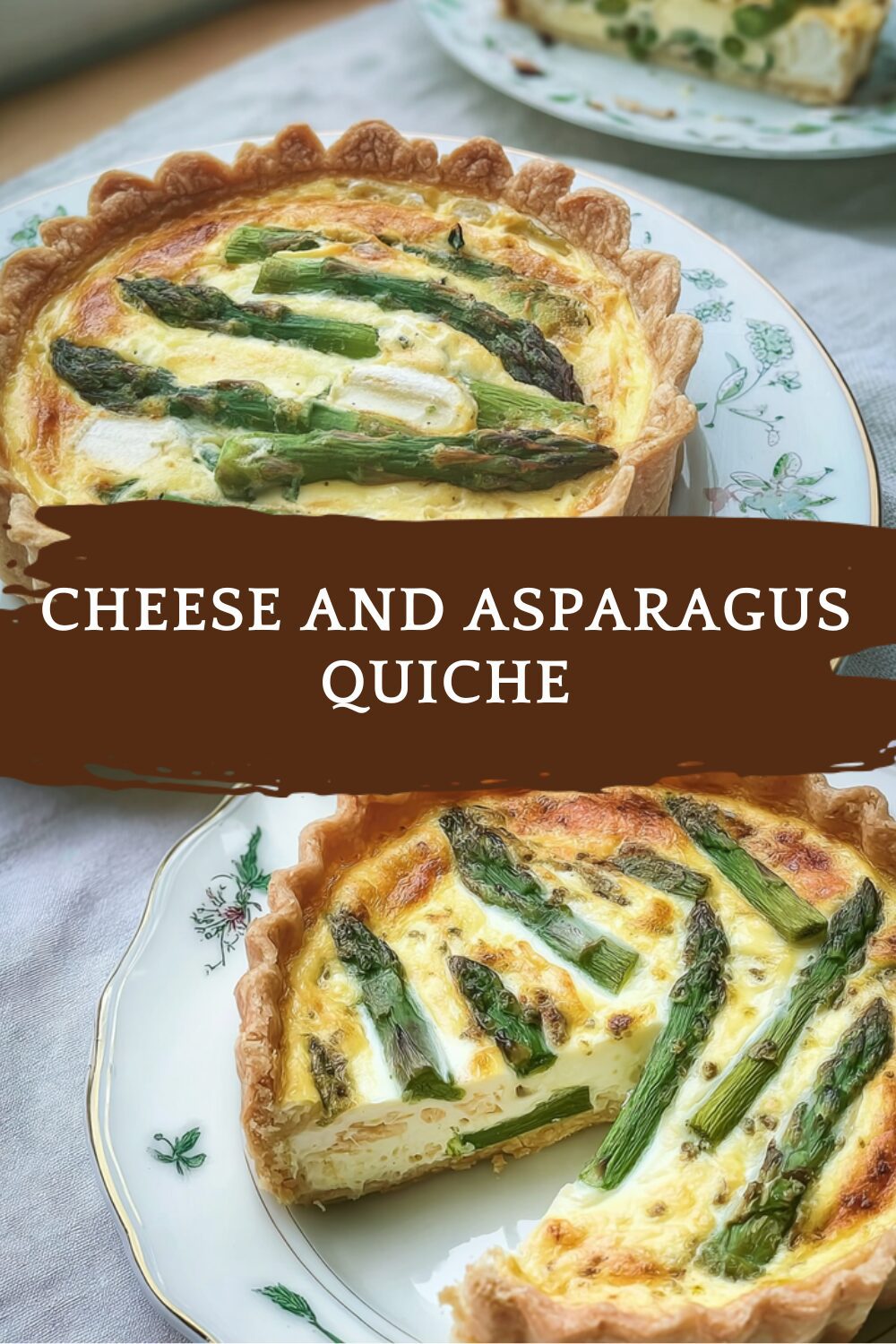 Cheese And Asparagus Quiche