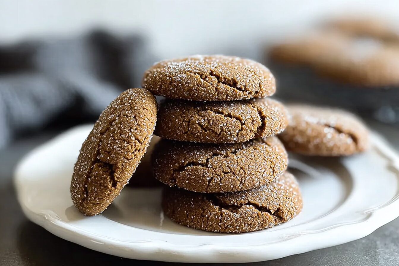 Chewy Molasses Cookies
