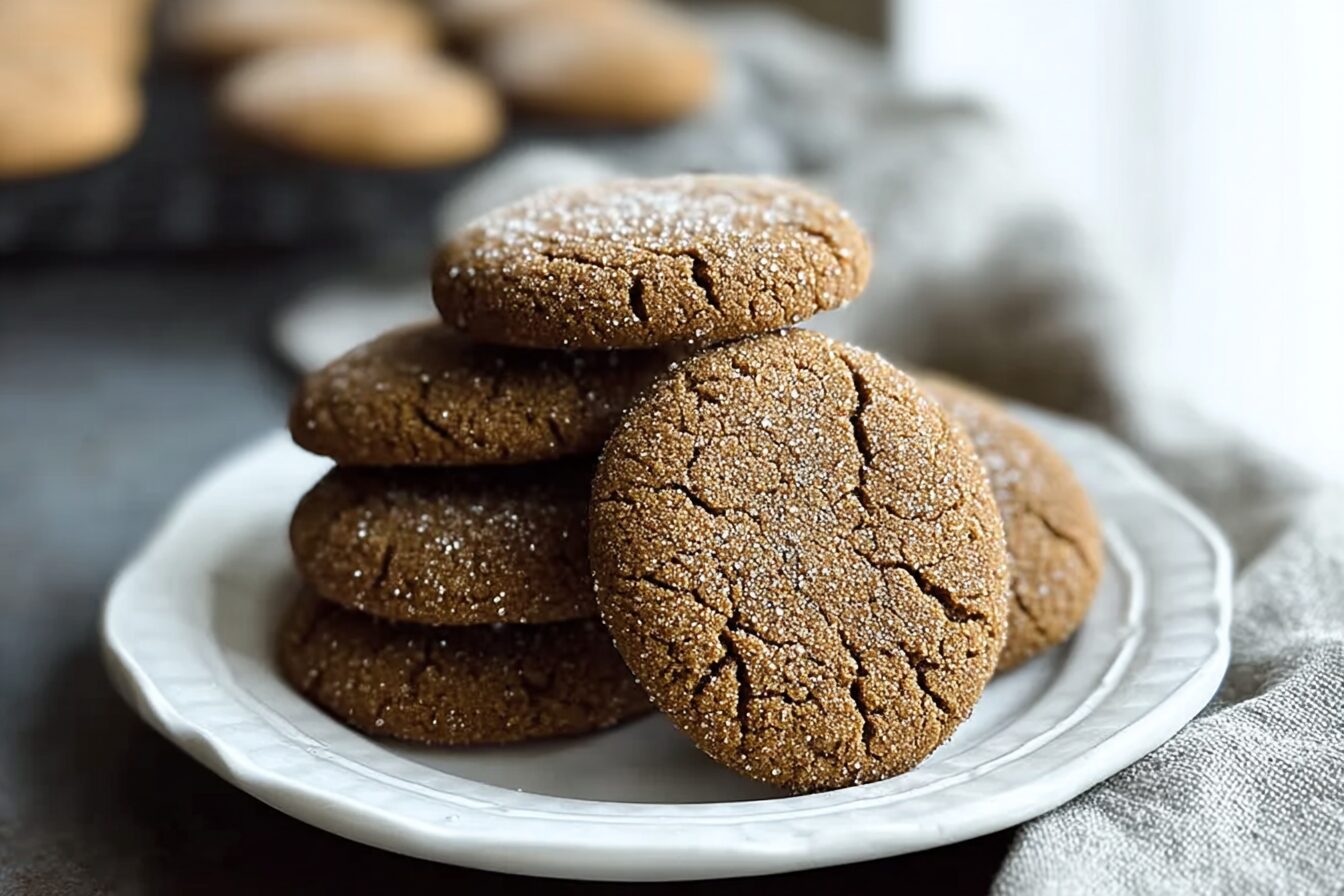 Chewy Molasses Cookies