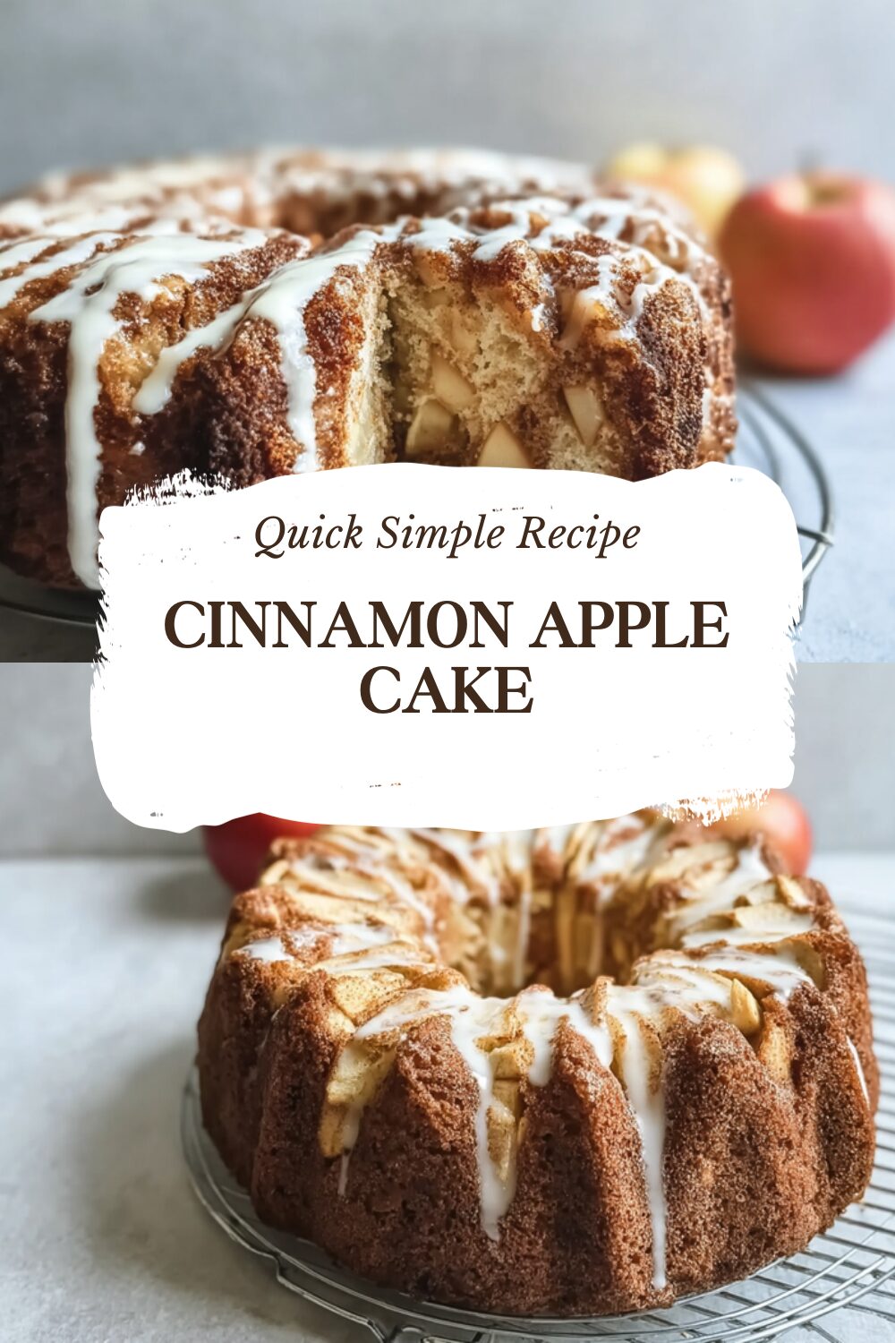 Cinnamon Apple Cake