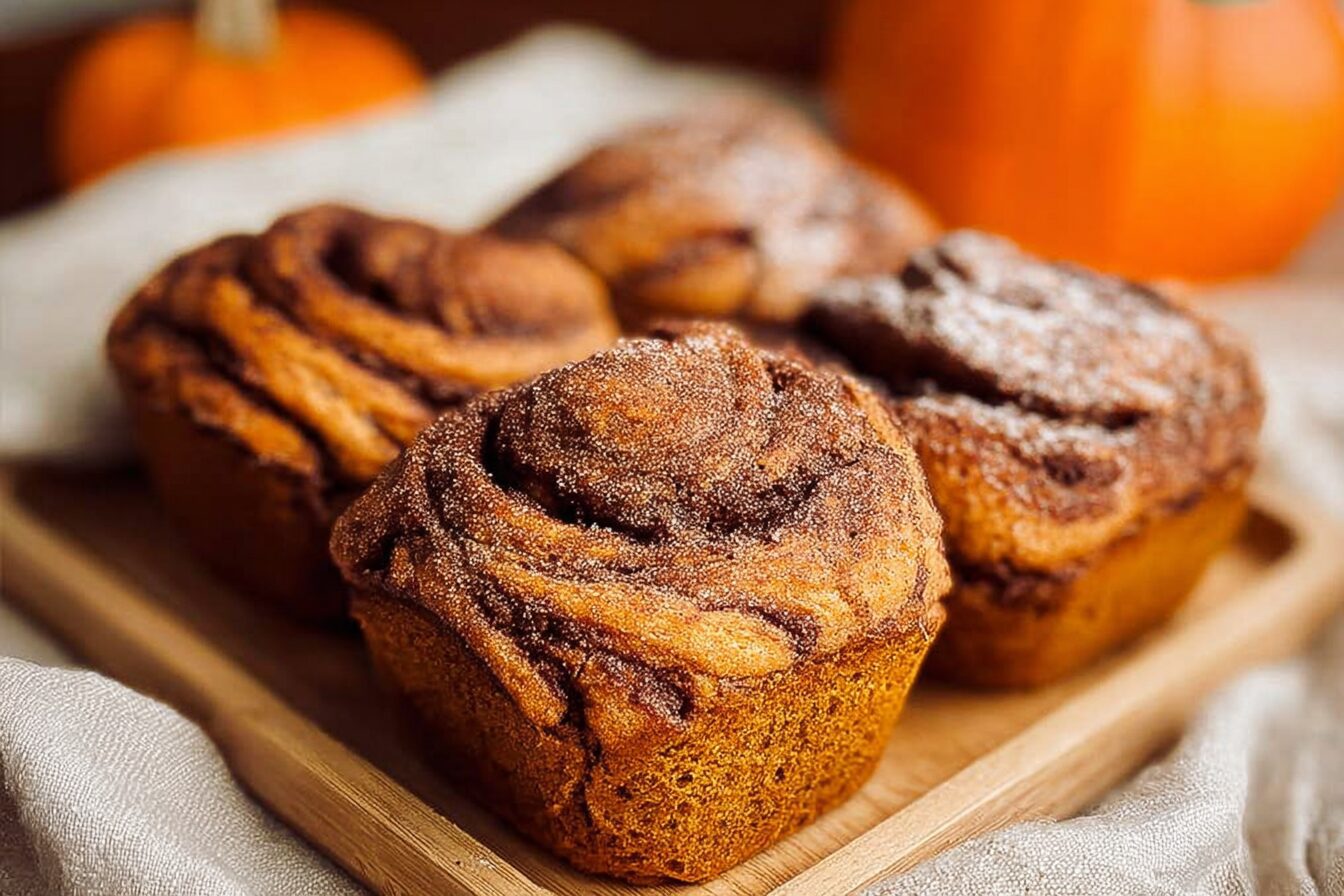 Cinnamon Swirl Pumpkin Bread