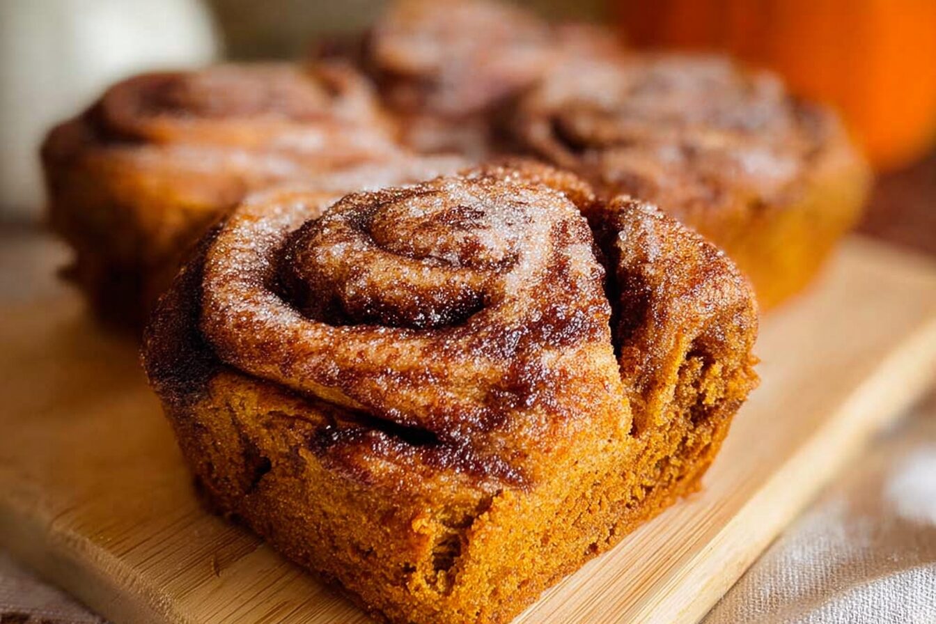 Cinnamon Swirl Pumpkin Bread
