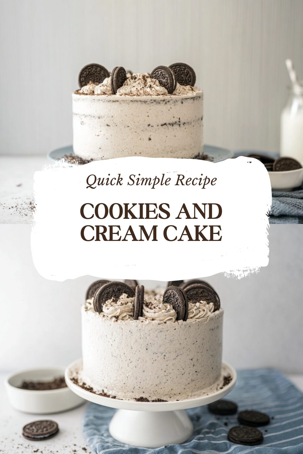 Cookies And Cream Cake