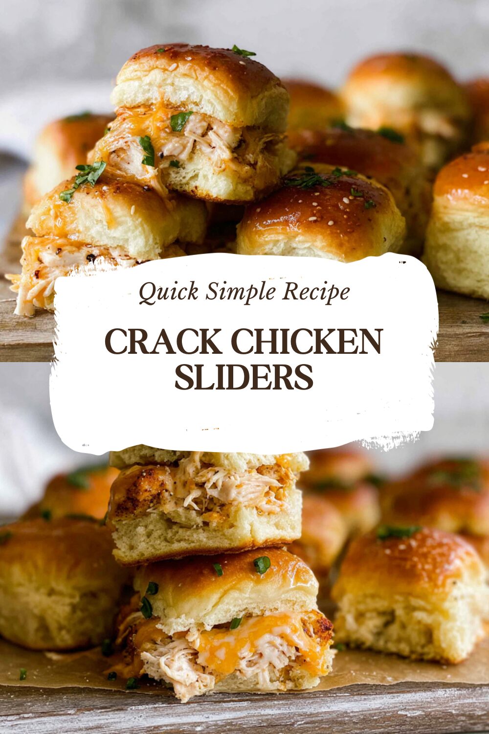 Crack Chicken Sliders