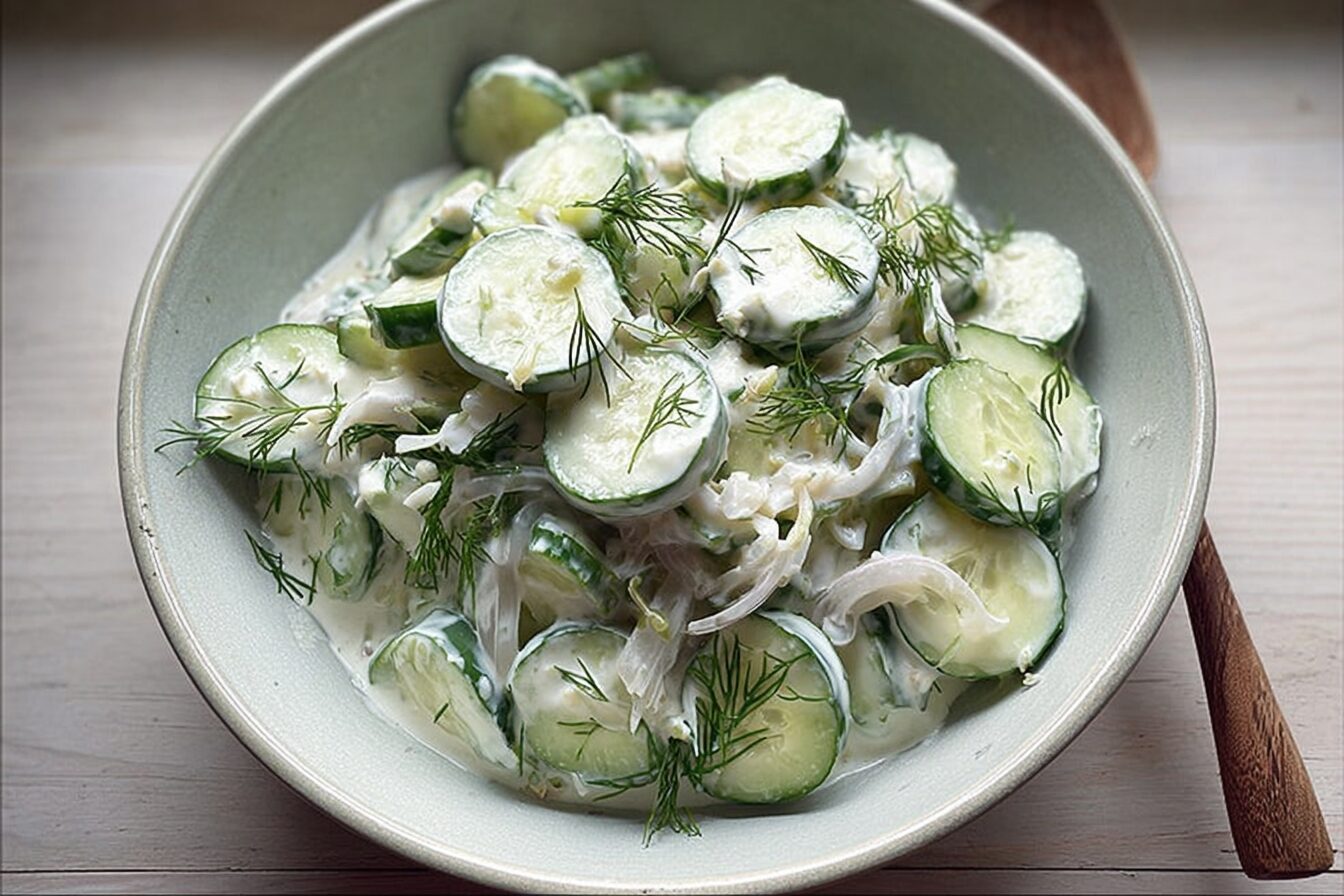 Creamy Cucumber Salad