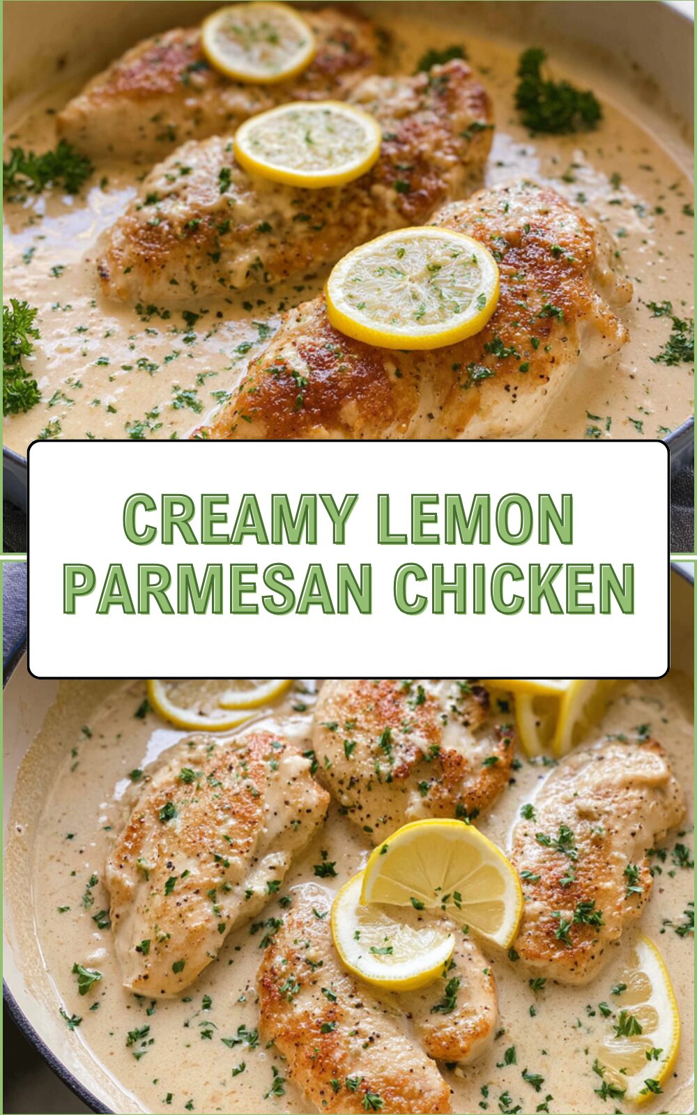 Creamy Lemon Parmesan Chicken