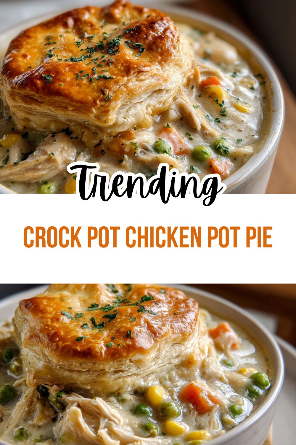 Crock Pot Chicken Pot Pie
