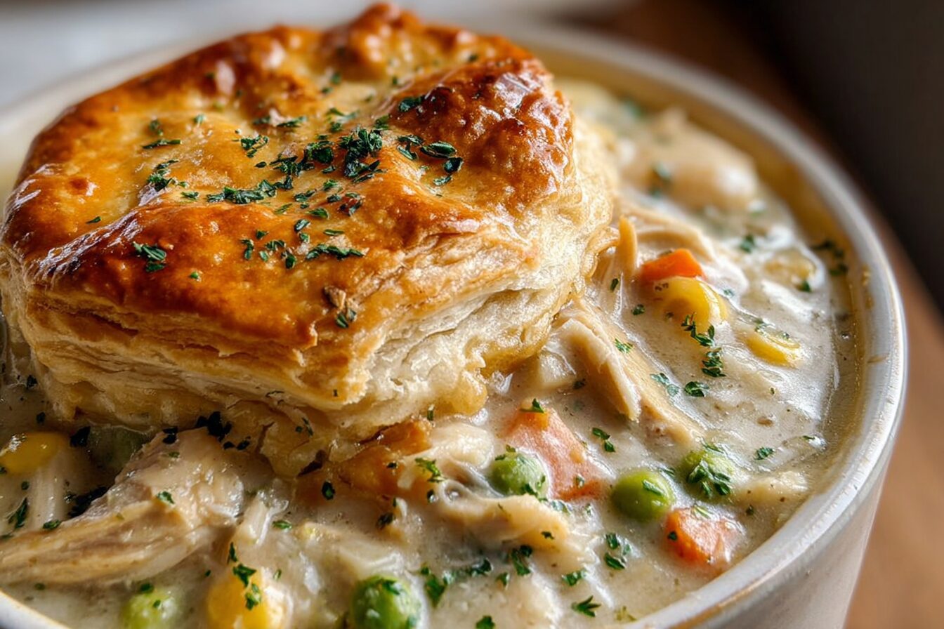 Crock Pot Chicken Pot Pie
