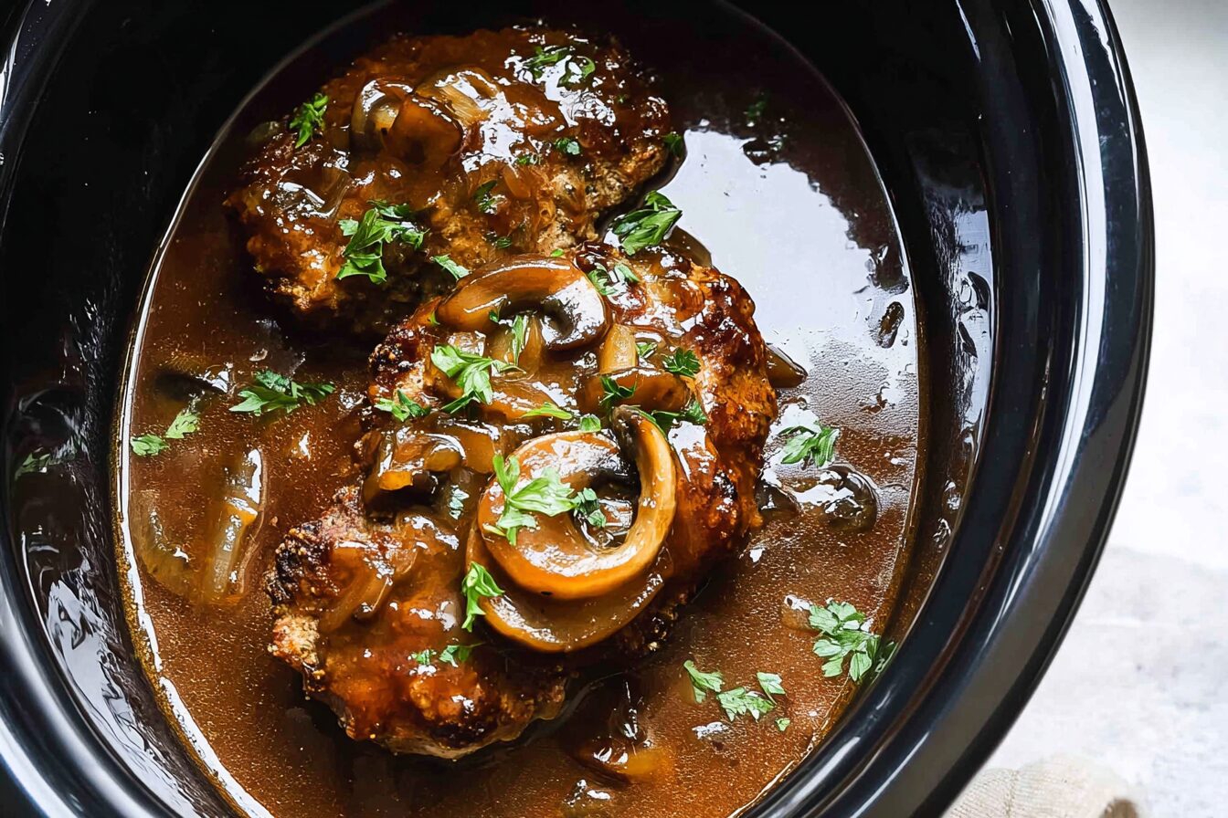 Crockpot Salisbury Steak