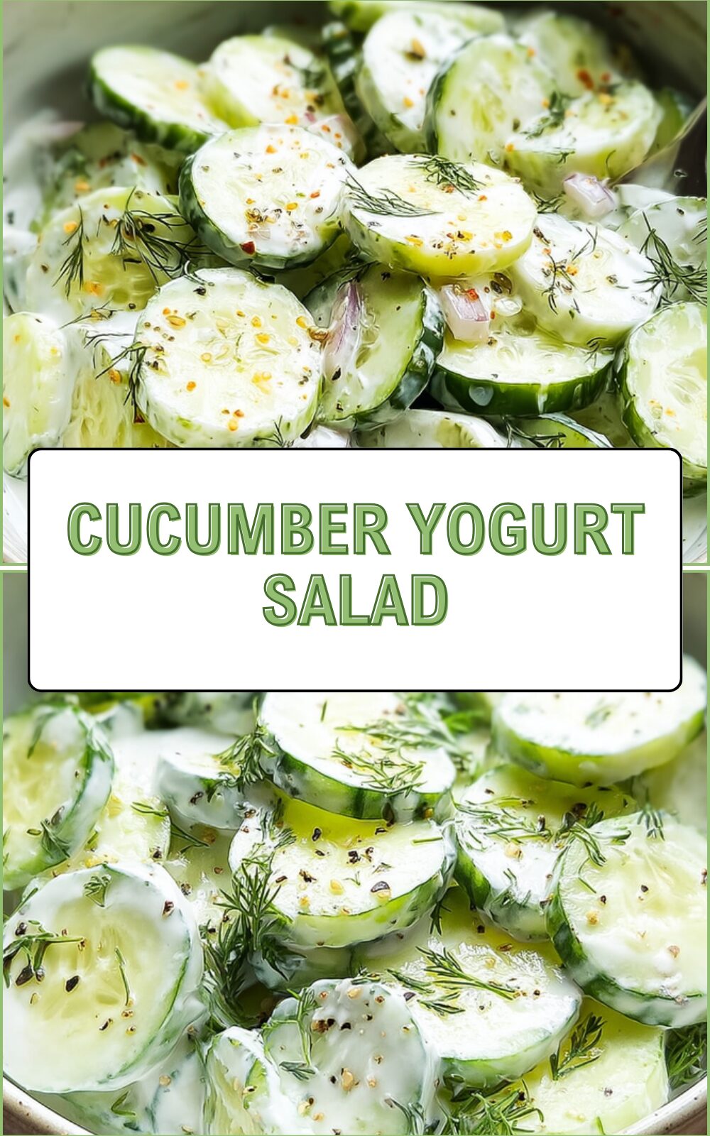 Cucumber Yogurt Salad
