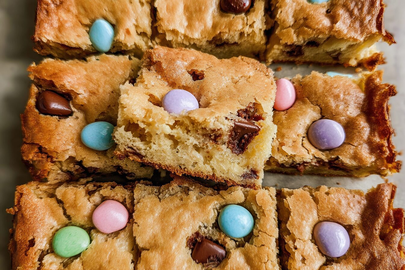 Easter Blondies