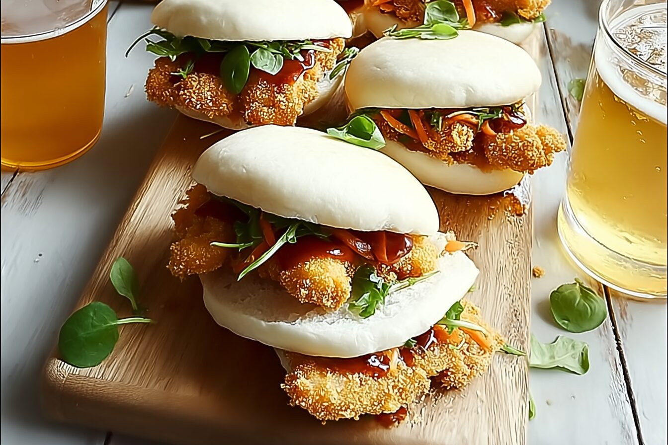Fried Chicken Buns