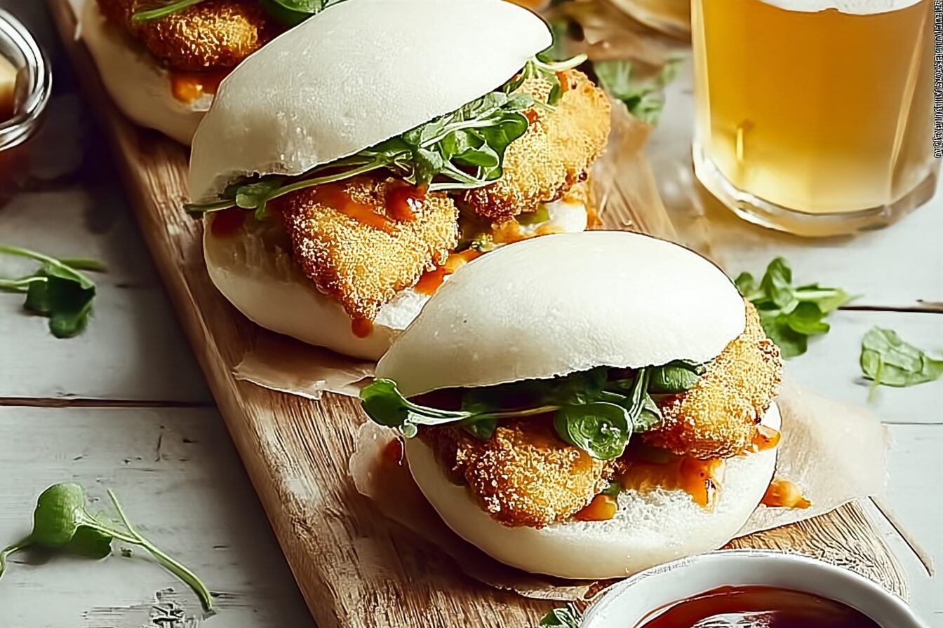 Fried Chicken Buns