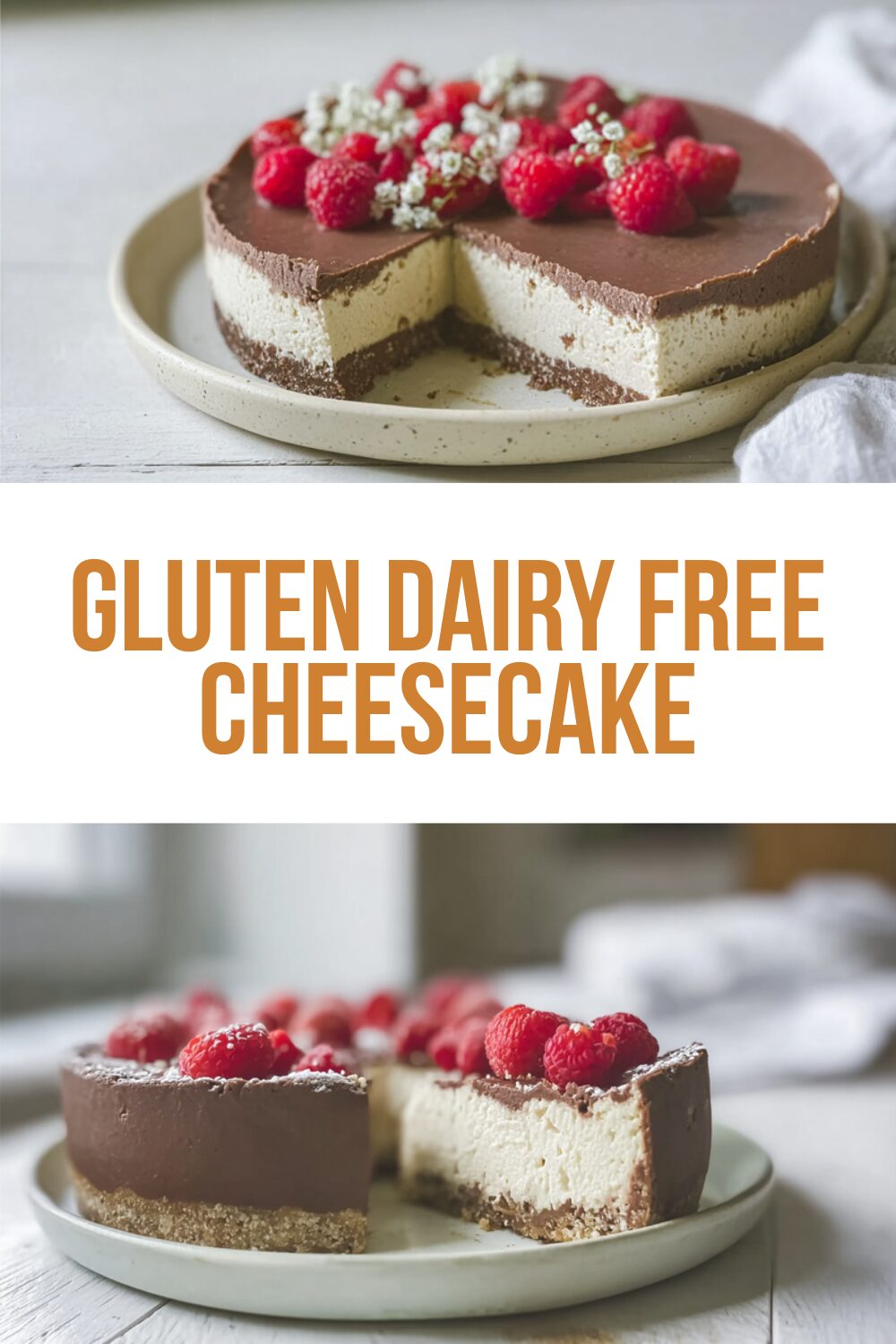 Gluten Dairy Free Cheesecake