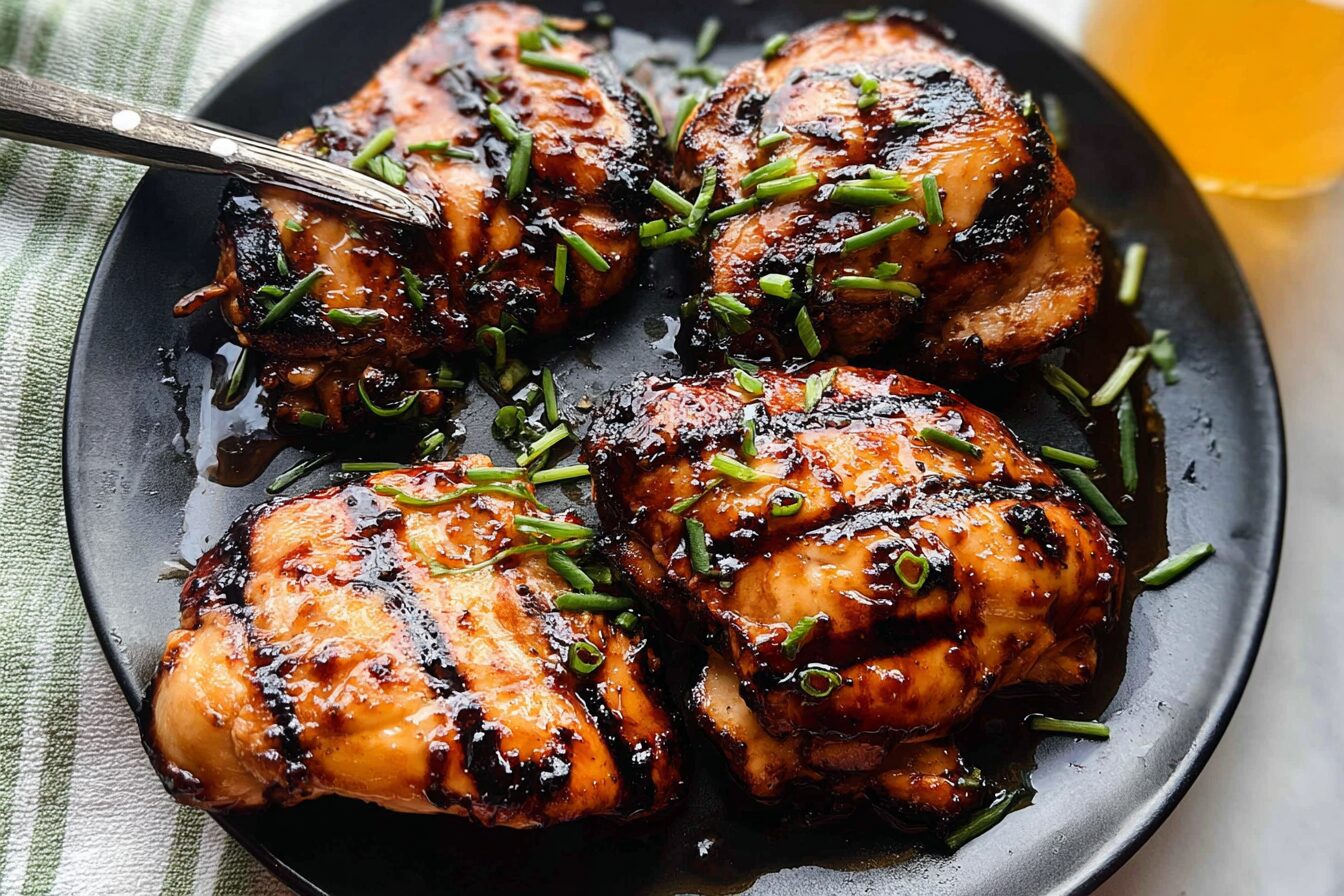 Grilled Bourbon Chicken
