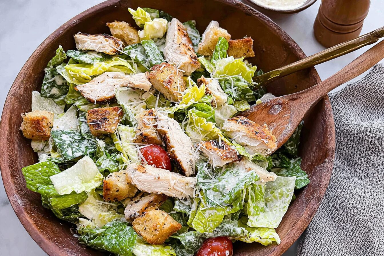 Grilled Chicken Caesar Salad