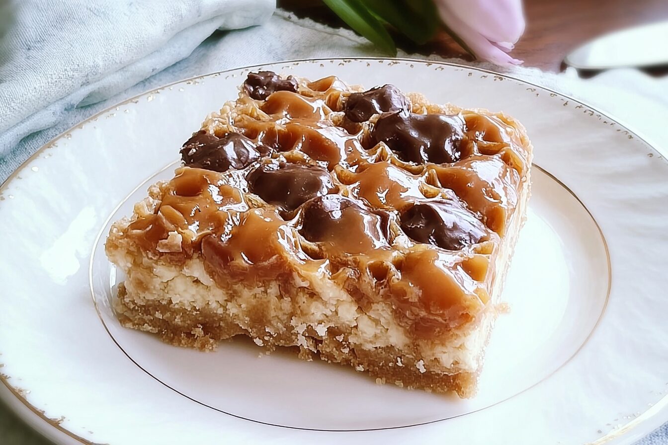 Honeycomb Caramel Tart