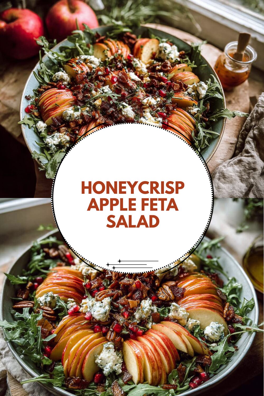 Honeycrisp Apple Feta Salad