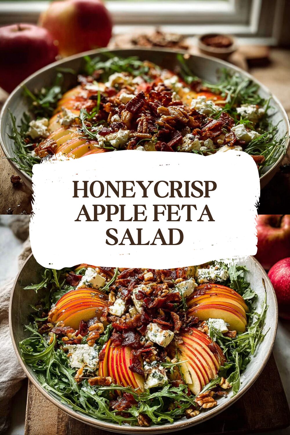 Honeycrisp Apple Feta Salad