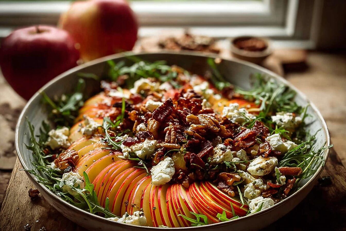 Honeycrisp Apple Feta Salad