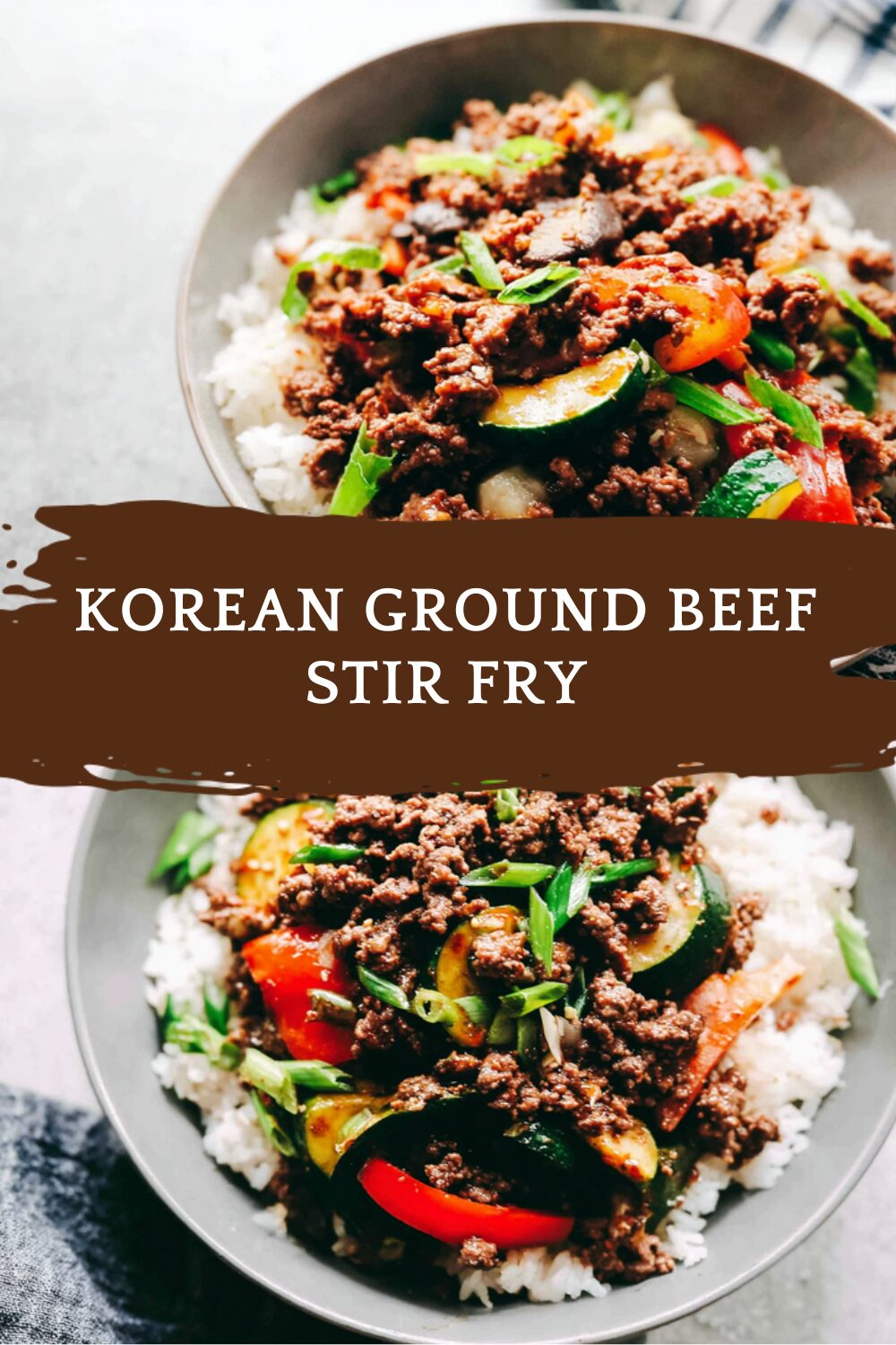 Korean Ground Beef Stir Fry