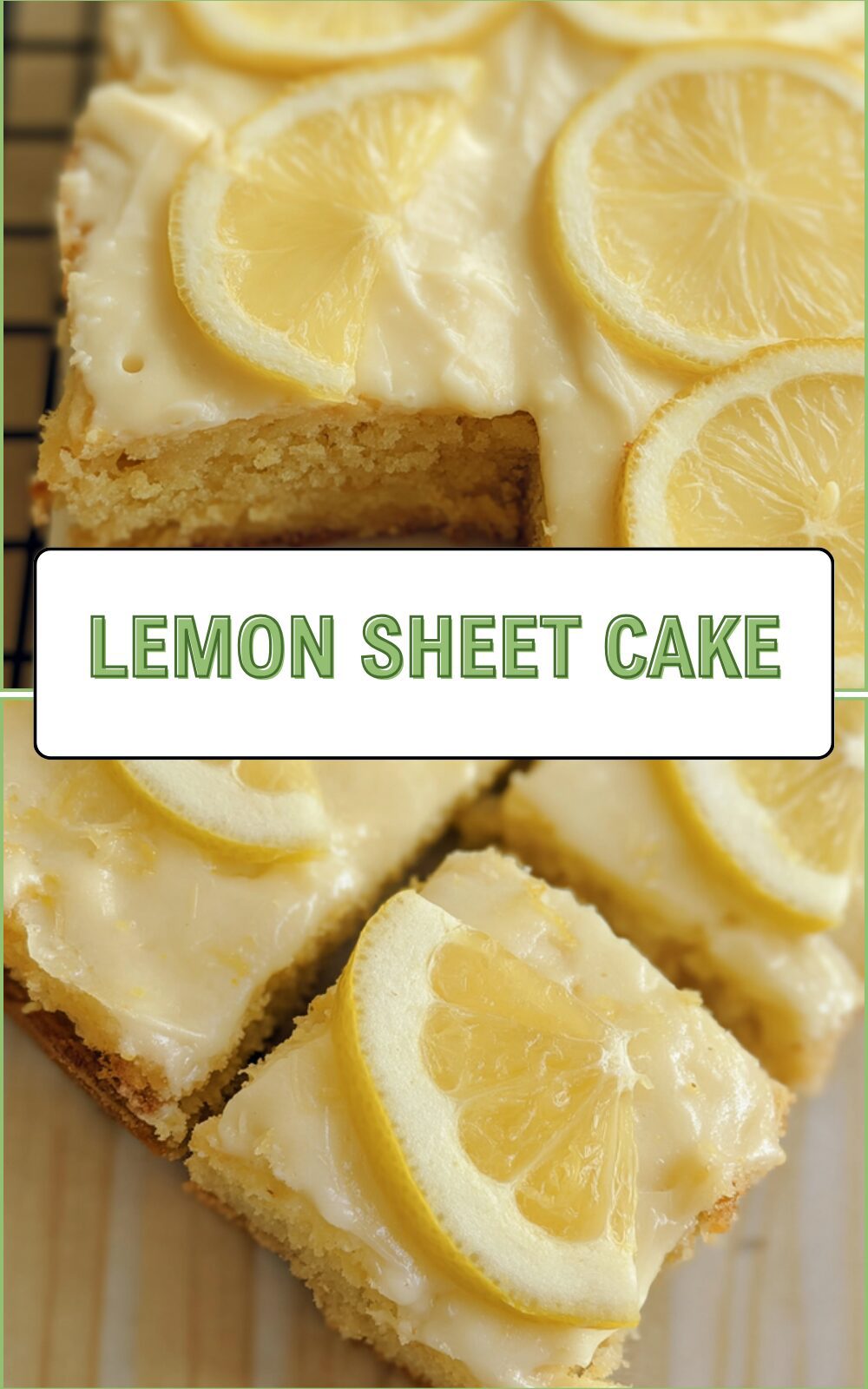 Lemon Sheet Cake