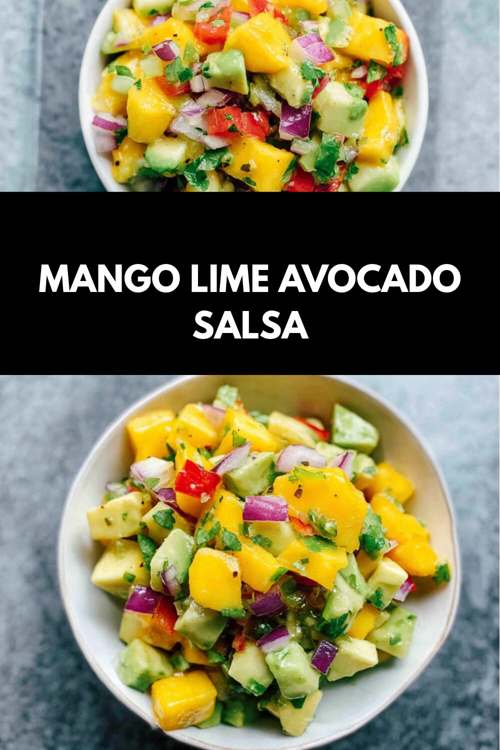 Mango Lime Avocado Salsa
