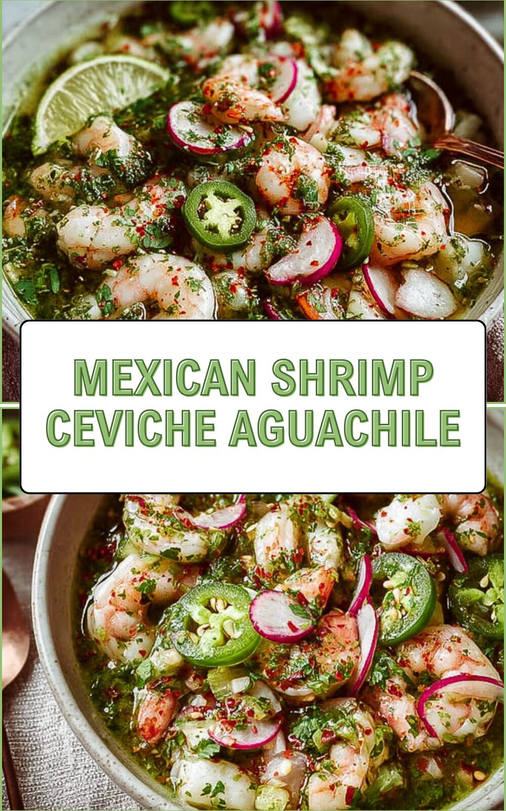 Mexican Shrimp Ceviche Aguachile