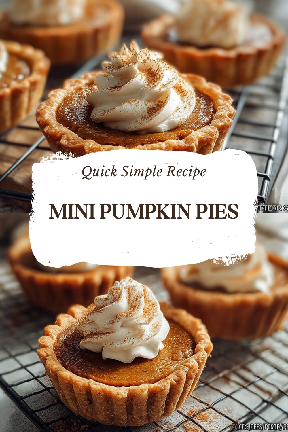 Mini Pumpkin Pies