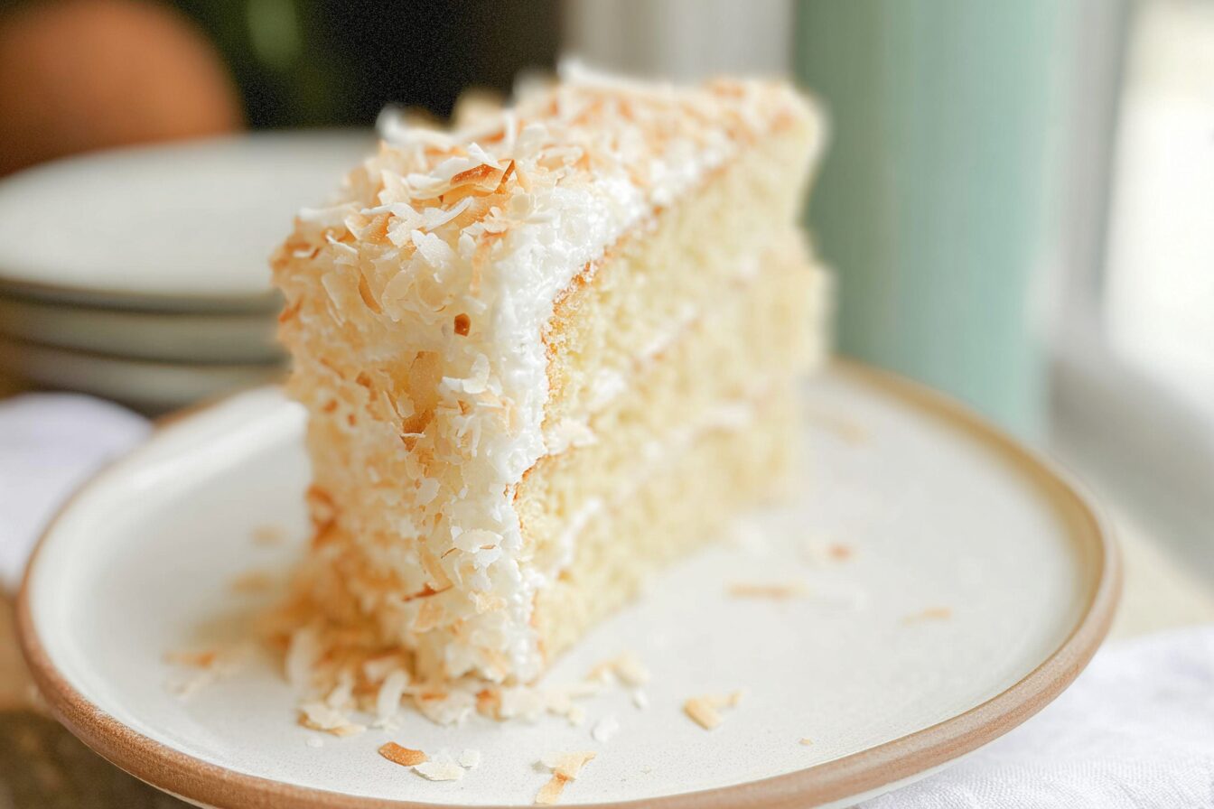 Moist Coconut Cake