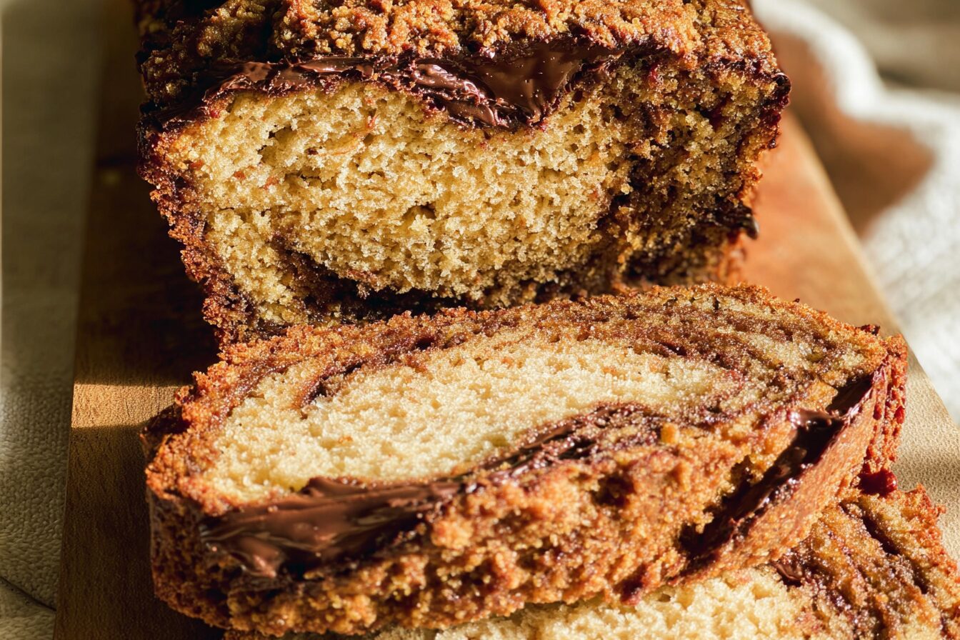 Nutella Banana Bread