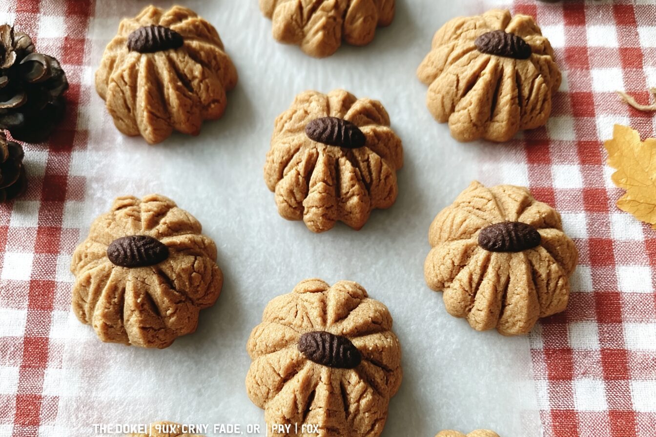 Nutter Butter Acorn Cookies