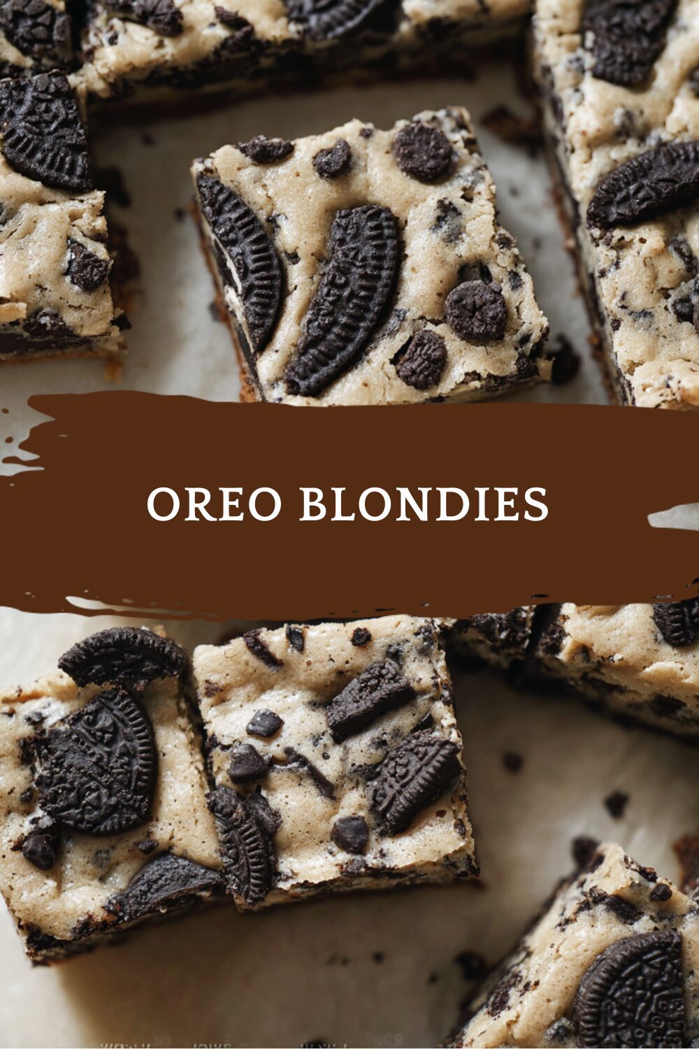 Oreo Blondies