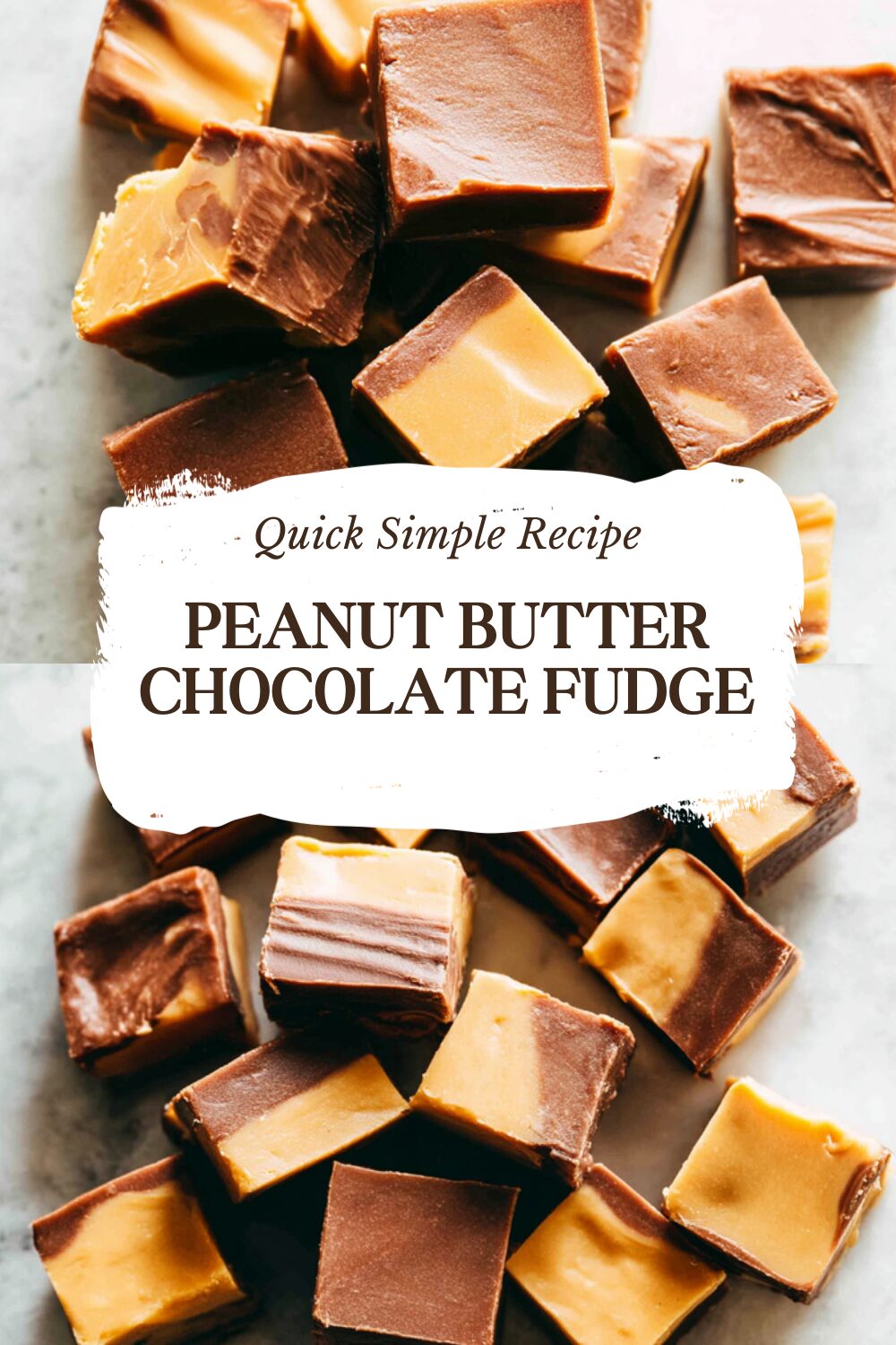 Peanut Butter Chocolate Fudge