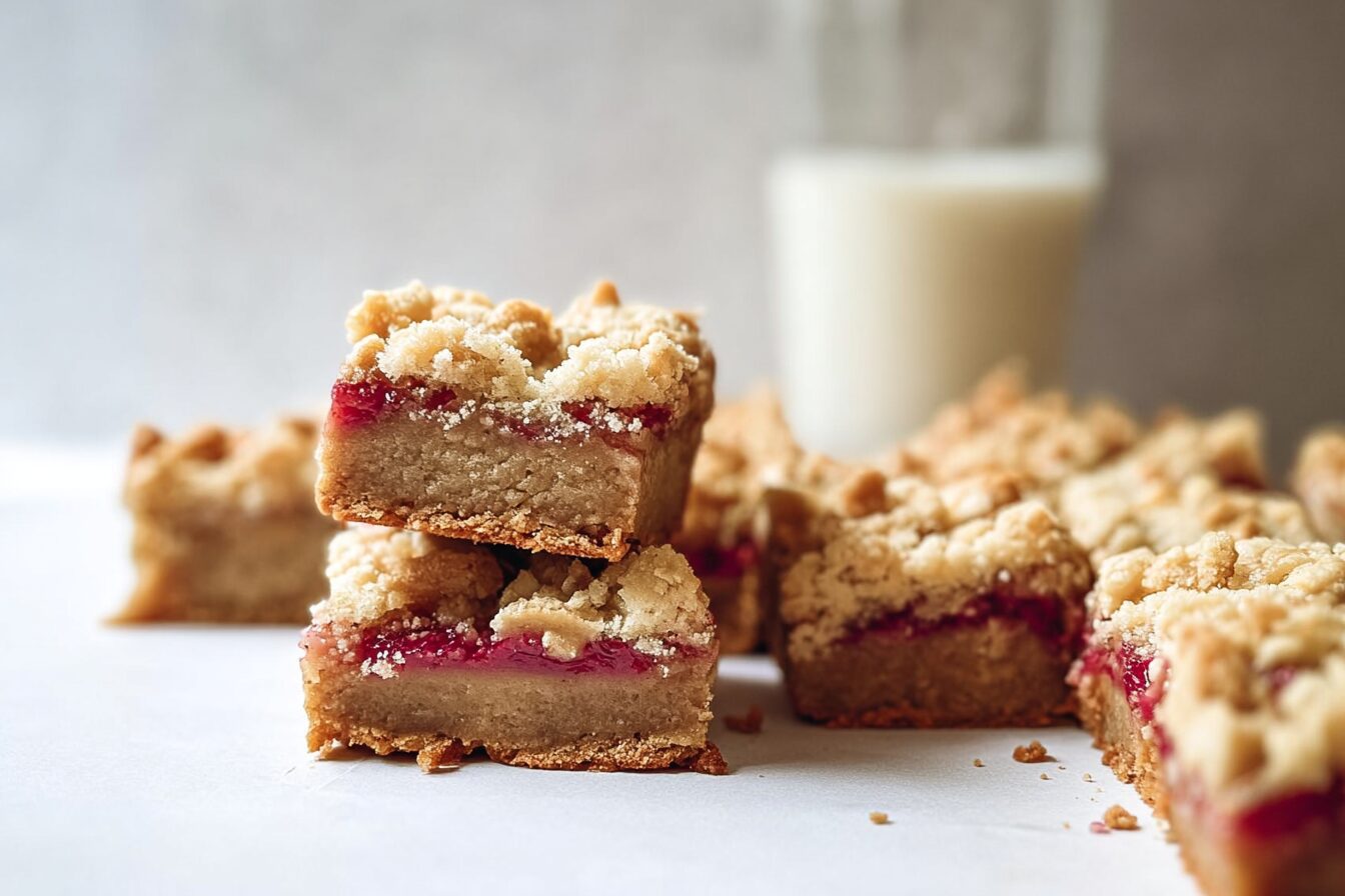 Peanut Butter Jelly Bars