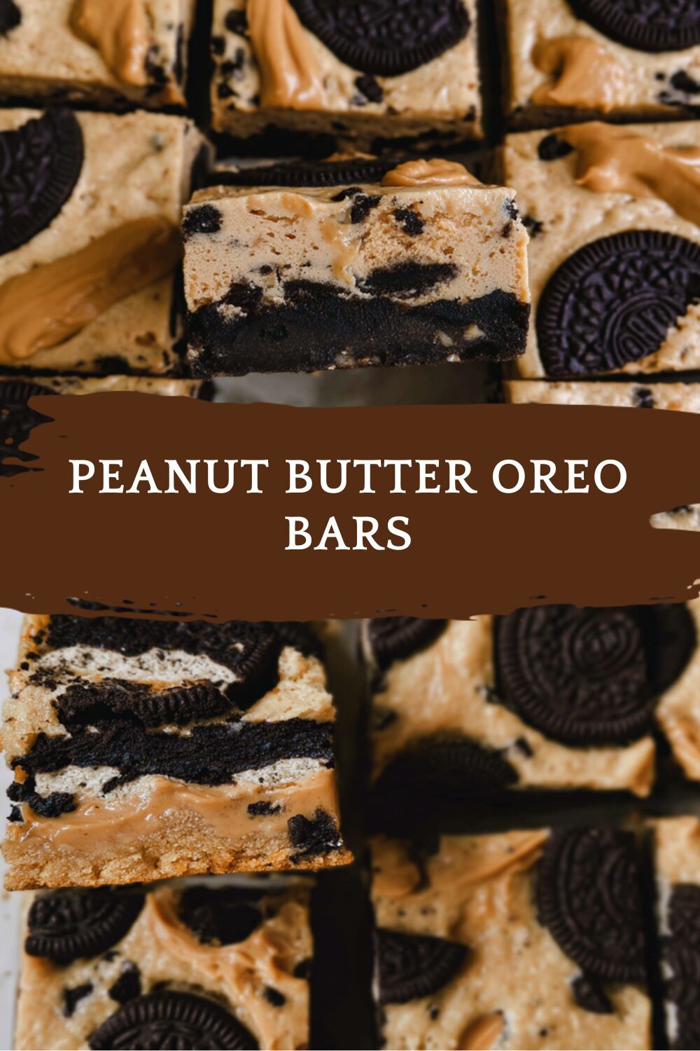Peanut Butter Oreo Bars