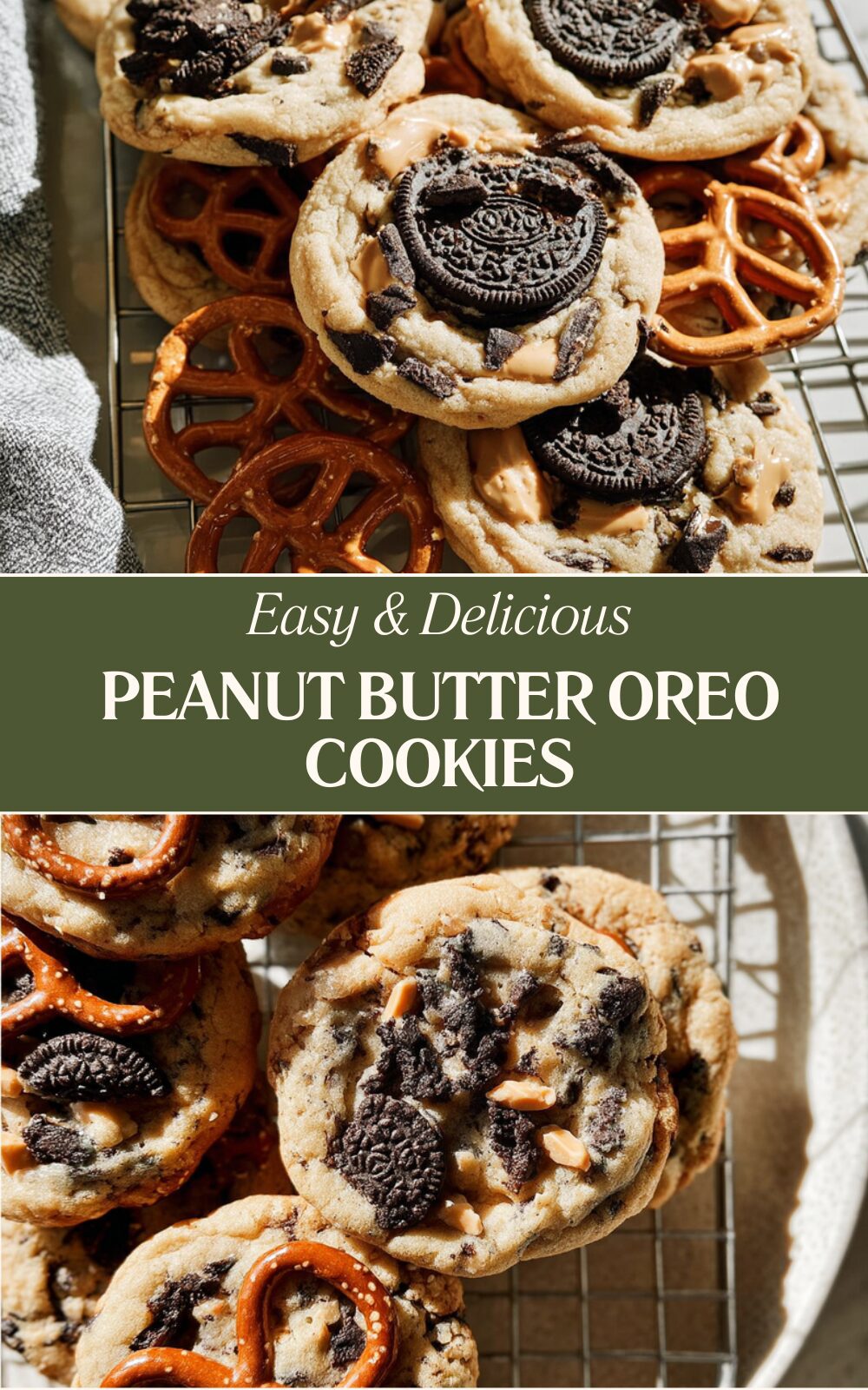 Peanut Butter Oreo Cookies