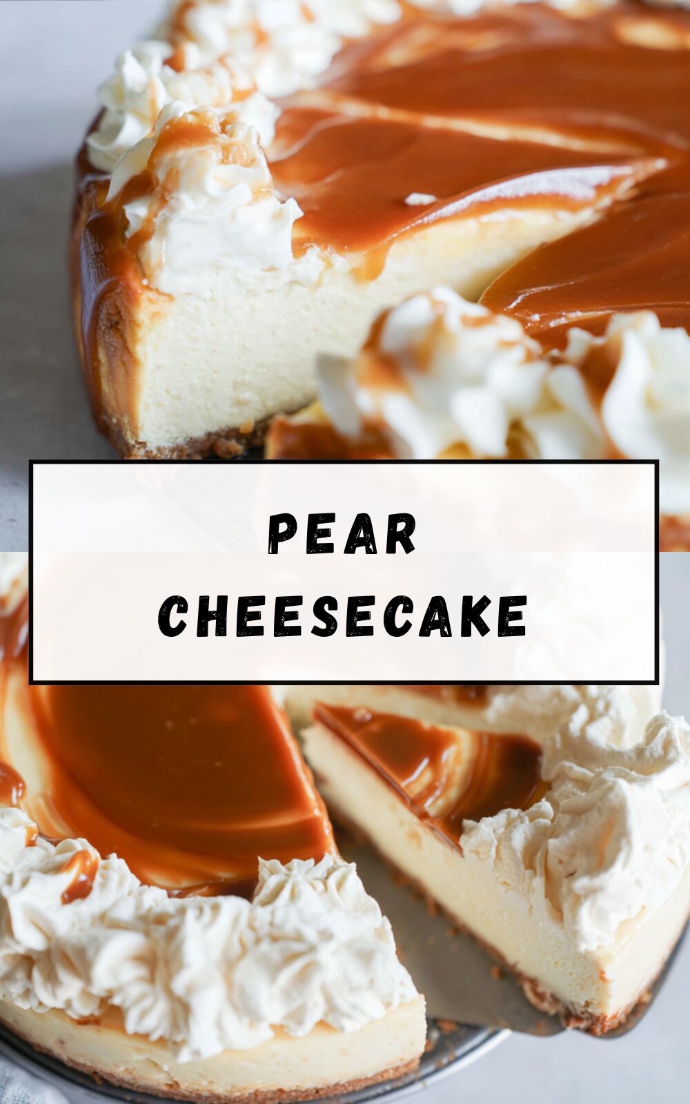 Pear Cheesecake